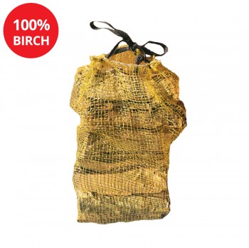 Kiln Dried Firewood Log Nets - 100% Birch - 64 x Nets - WS601/00002 - BSL0034348-0001